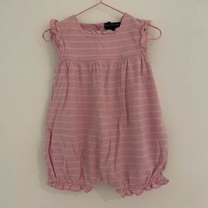 Ralph Lauren pink onesie